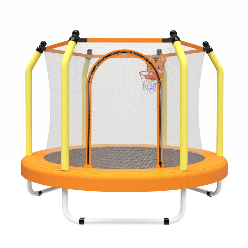 Trampoline pour enfants, Jaune