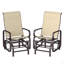 Ensemble de 2 chaises longues confortables