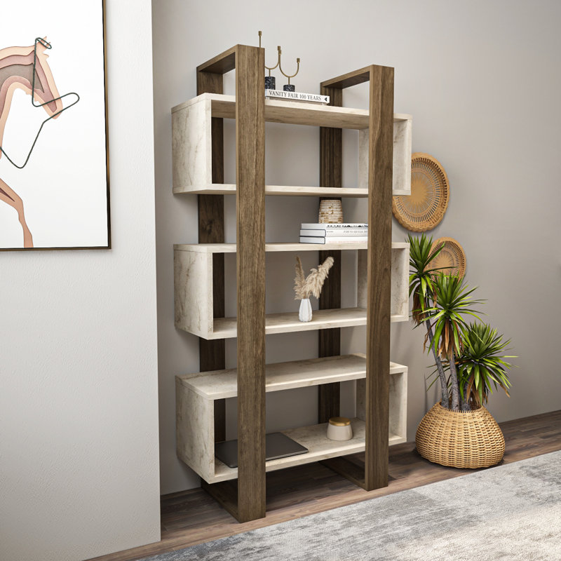 Suaad Bookcase, Brown