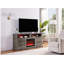 Console avec foyer et chauffage Iris