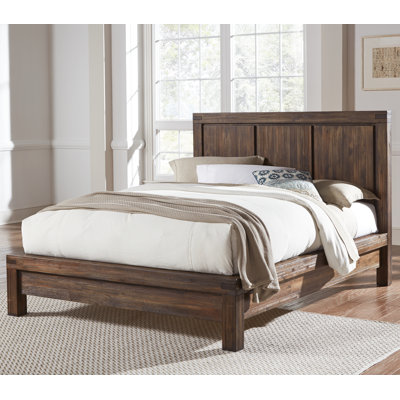 Emanuel Solid Wood Platform Bed
