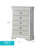 Verona  Chest , Silver Champagne-1975895276