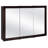 Searle Medicine Cabinet - Bathroom Wall Cabinet with Framed Mirrored Doors-374278829-374278828