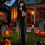Décoration d'Halloween pour l'extérieur, jeu de guitare Grim Reaper, décoration d'Halloween pour l'extérieur