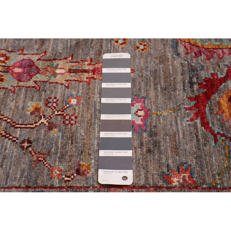 Tapis unique gris 4 pi 11 po x 6 pi 9 po Zaylani