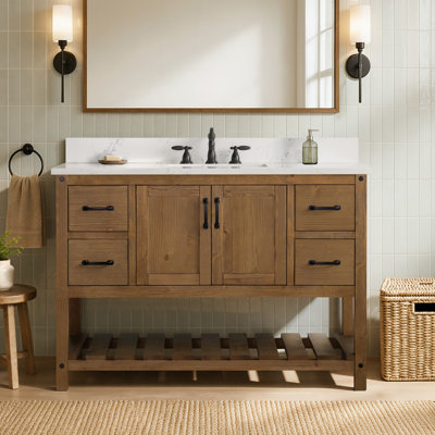 Radstock 48'' Single Bathroom Vanity with Top