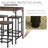 4 - Person Four Leg Dining Set