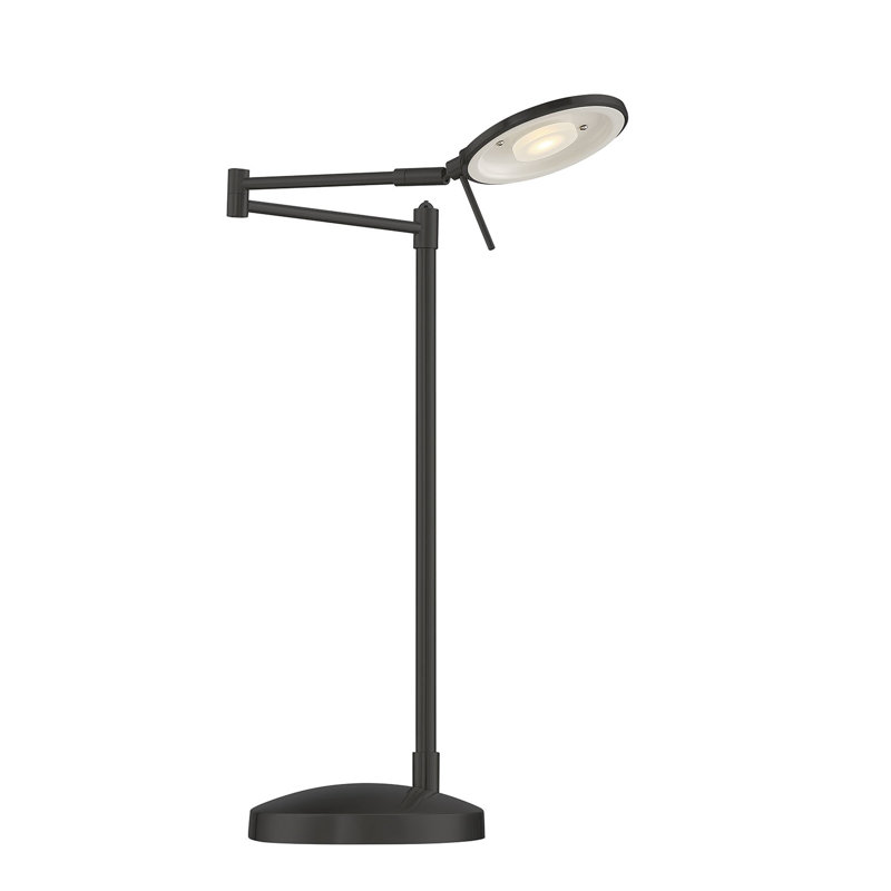 Millsap Adjustable Metal Desk Lamp, Museum Black