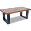 Burkey Solid Wood Sled Coffee Table