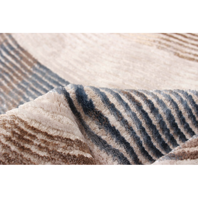 Tapis taupe Amara, Rectangle de 5 pi x 8 pi