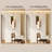 Coffee + White Rectangle Sandstone Wall art-118615157