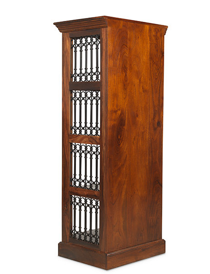 Mathilda 145cm H x 56cm W Solid Wood Standard Bookcase