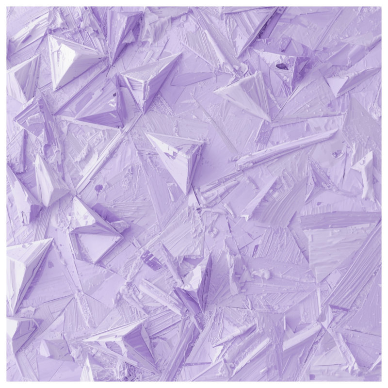 Purple Geometric Texture Comforter, Twin Extra Long