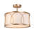 Azie Fabric Semi Flush Mount
