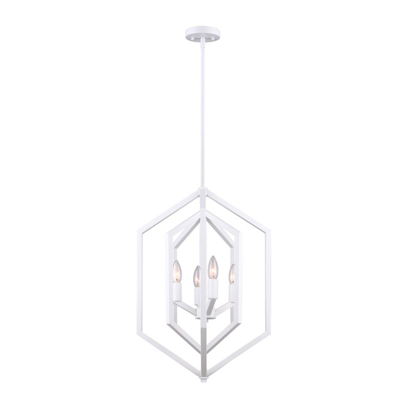 Alanood 4 - Light Dimmable Geometric Chandelier