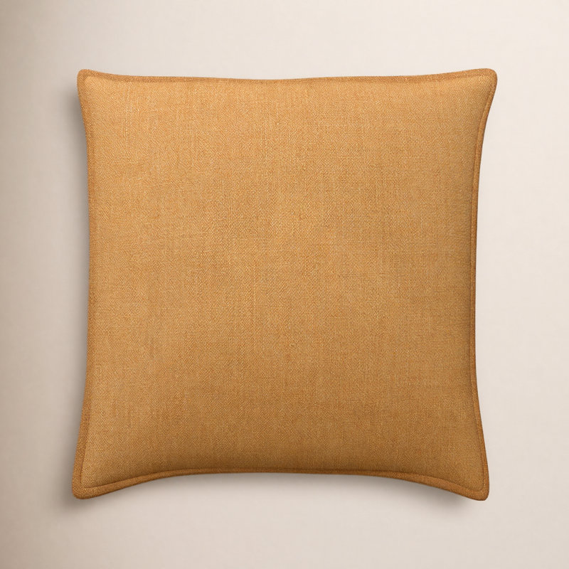 Coussin Burbank, Inférieur, 20 po x 20 po, Terre cuite claire