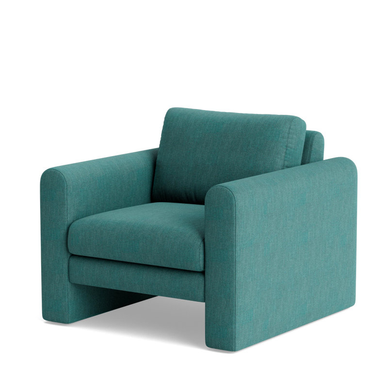Knox Accent Chair, Performance Weave - Spruce