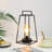 Retro Style Geometric Desk Lamp