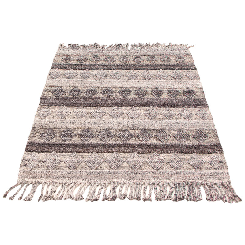 Wool Striped Indoor Rug