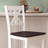 Commercial Grade Solid Wood Modern Farmhouse Cross Back Dining Stool with Footrest-236123756-236123759
