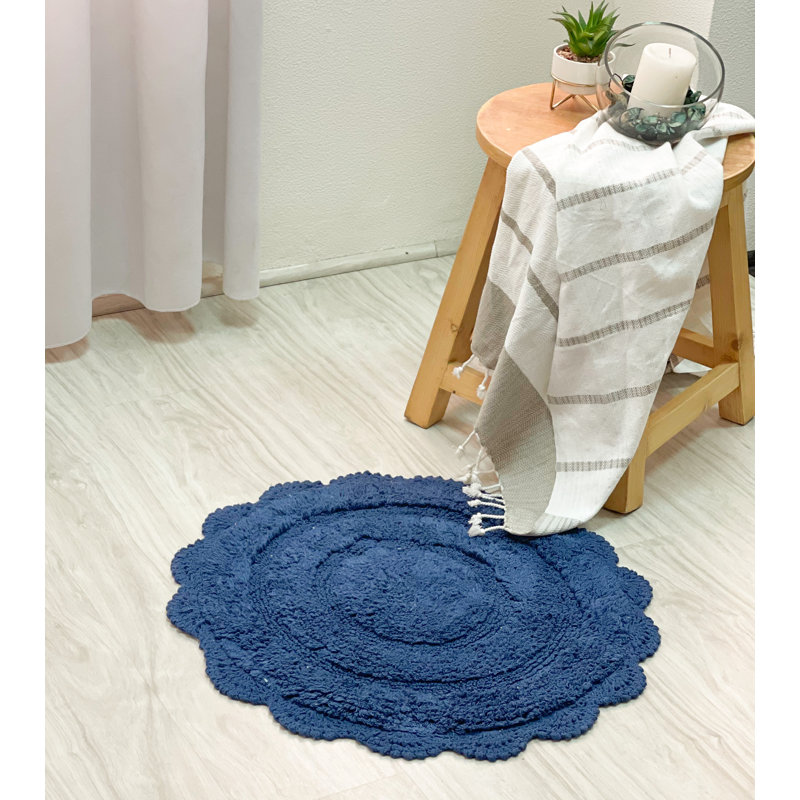 Casanova Non-Slip, Navy Blue, 24" L x 24" W