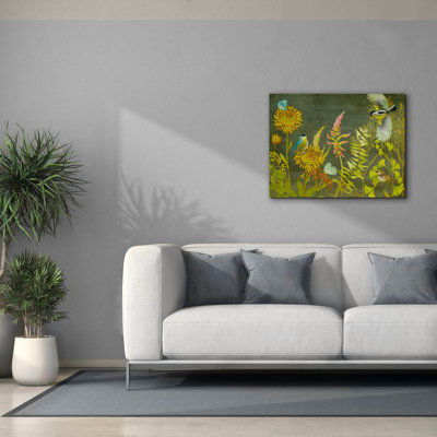  «Birding Collection A» par Chariklia Zarris, art mural sur toile, 34 po x 26 po