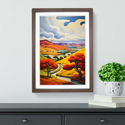 Landscape Deco 1 Piece Single Picture Frame Wall Art