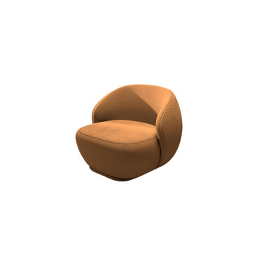 Orange negotiation arc sofa