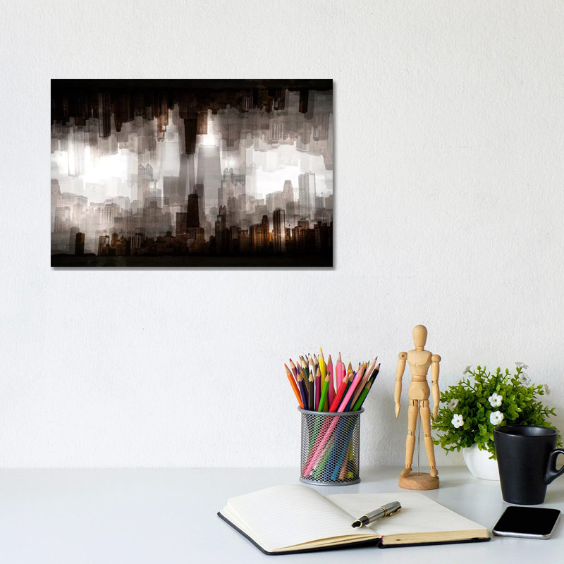 Chicago Skyline by Carmine Chiriaco - Wrapped Canvas Print, 20.32 cm H x 30.48 cm W