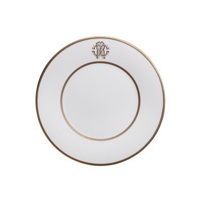 Dessert Plate SILK Set Of 2 Gold
