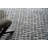 Ink Blot Wool Area Rug in Black/Gray-92990640
