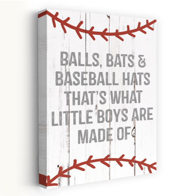 Boys And Baseball Contemporary Bat Art