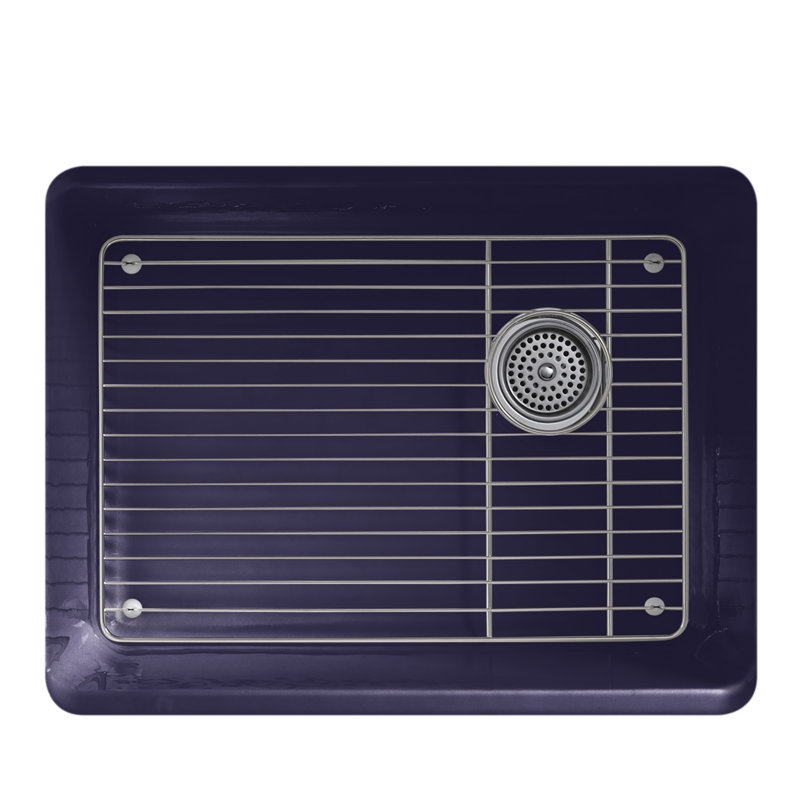 Riverby 25" x 22" x 9.526" Undermount Kitchen Sink, Indigo Blue