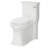 American Standard Town Square S 1.28 Gallons GPF Elongated Floor Mounted Kit (Seat Included)-62385130-62385132