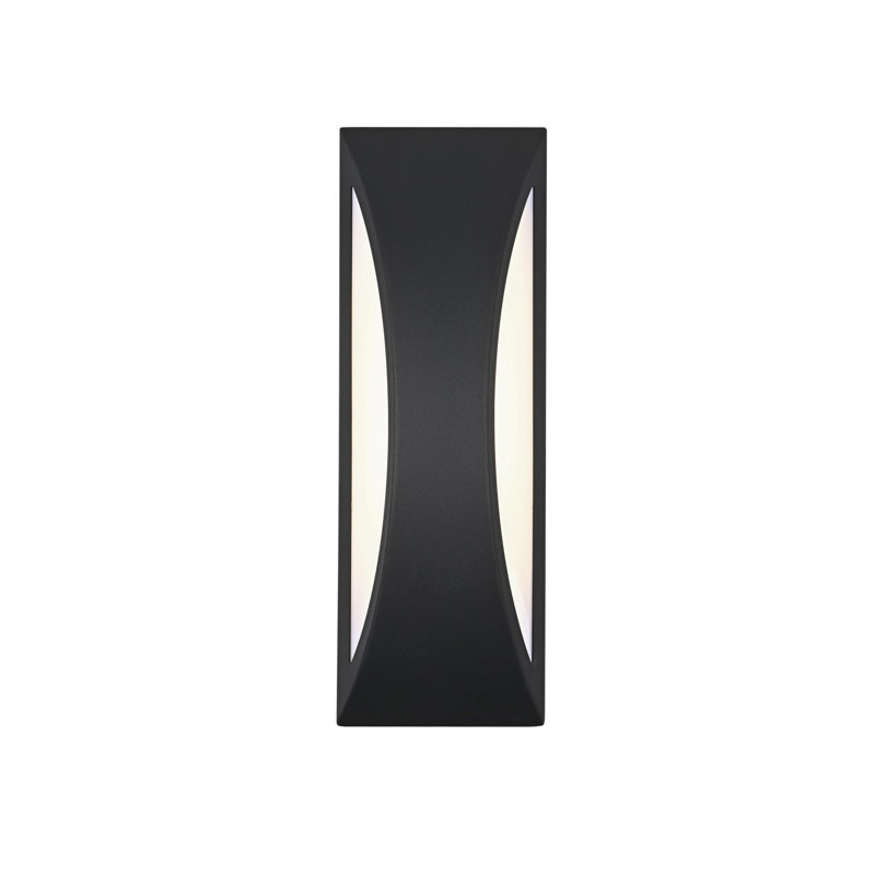 Nyran Outdoor Wall Sconce in Black