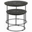 Ensemble de 2 tables gigognes