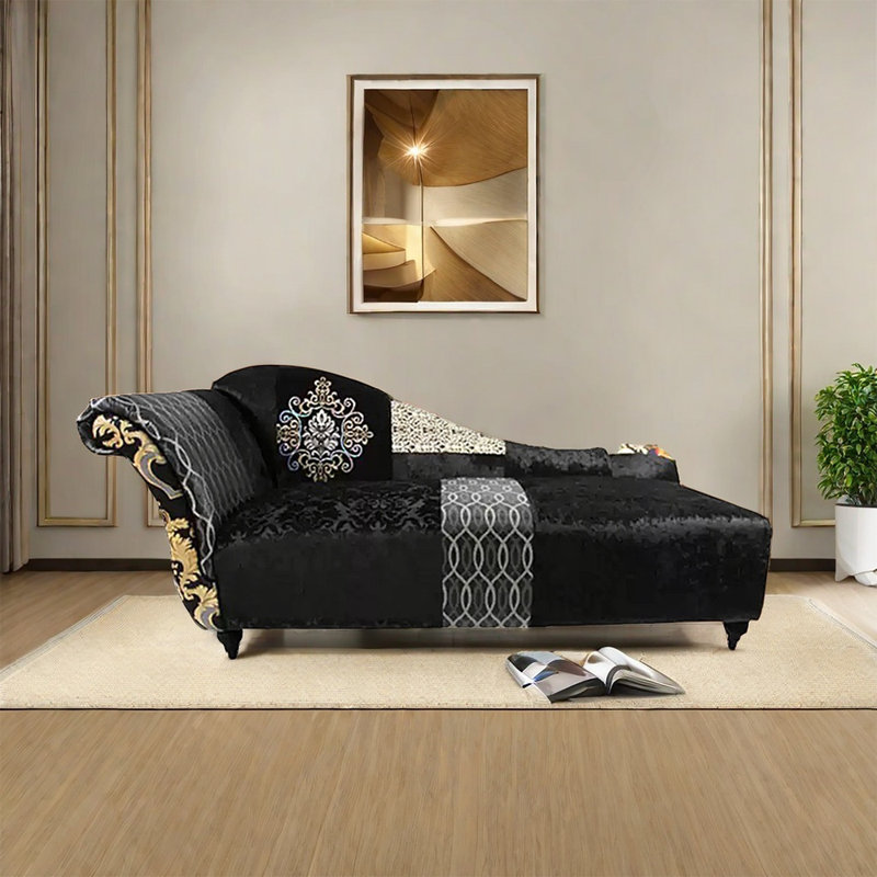 Chaise exquise fabriquée à la main en bois massif, Orienté à gauche (vu de face)