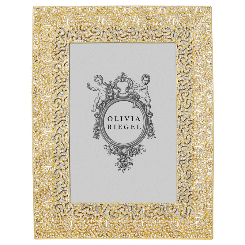 Biarritz Metal Picture Frame, Gold