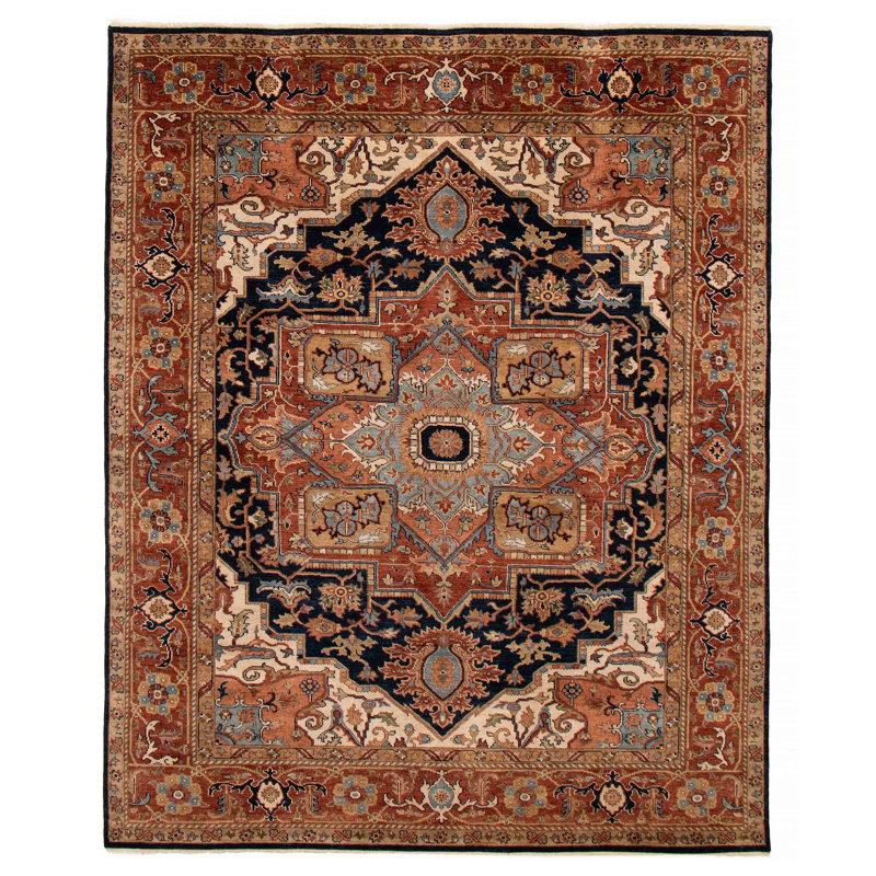 Jules Sultane Navy Rug 7'11" x 9'8"