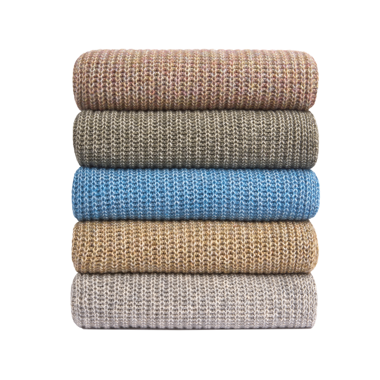 Jamilla Knitted Throw Blanket, Sierra