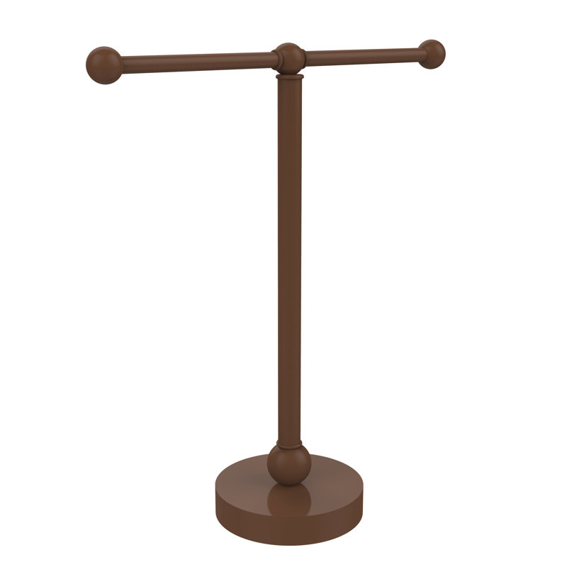 Porte-serviettes 2 comptoirs, Bronze antique