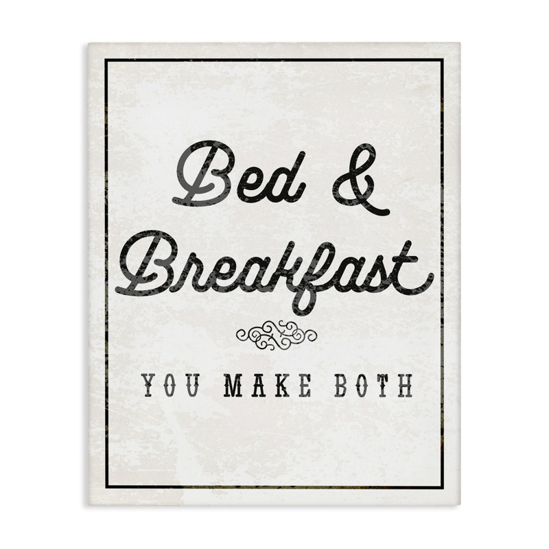 Art mural sur toile Bed & Breakfast par Daphne Polselli, H 20 po x l 16 po
