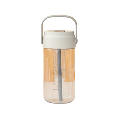 Bouteille d'eau Tasse de paille sur le thème de l'été 800 ml ShatterProof