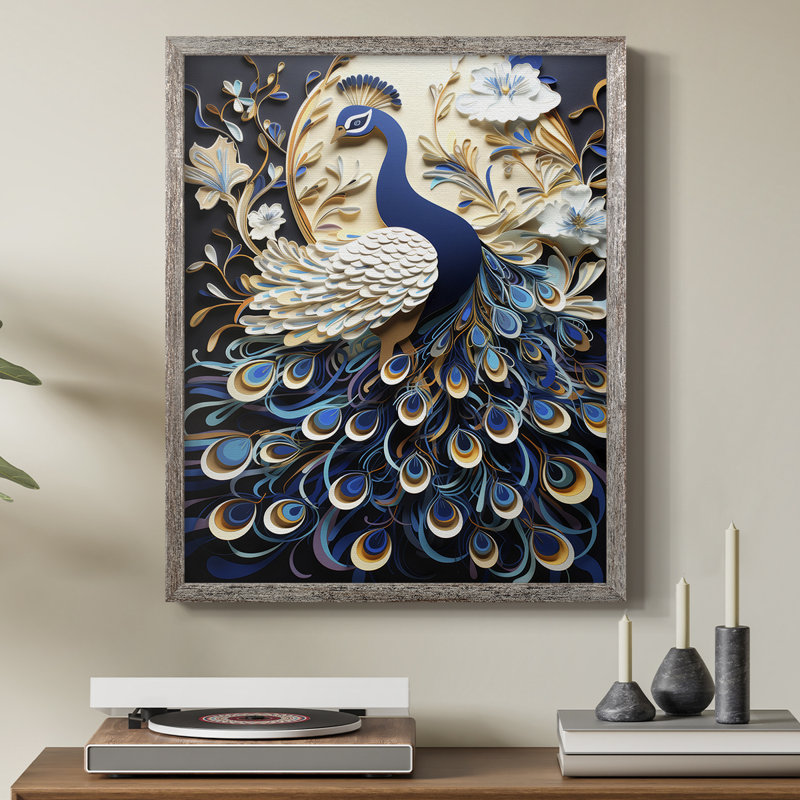 ANIMALS Series CCxxIV, reproduction encadrée - bois massif, H 21 po x l 17 po