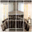 Édredon en fausse fourrure double / grand - gris, statique-120218245-120218248