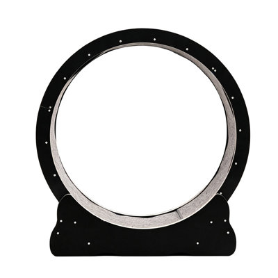 Roue pour chats, grand tapis roulant pour animaux de compagnie, roue d'exercice pour chats avec tapis amovible, silencieuse et robuste, convient à la plupart des chats qui courent / marchent / s'entraînent, noir