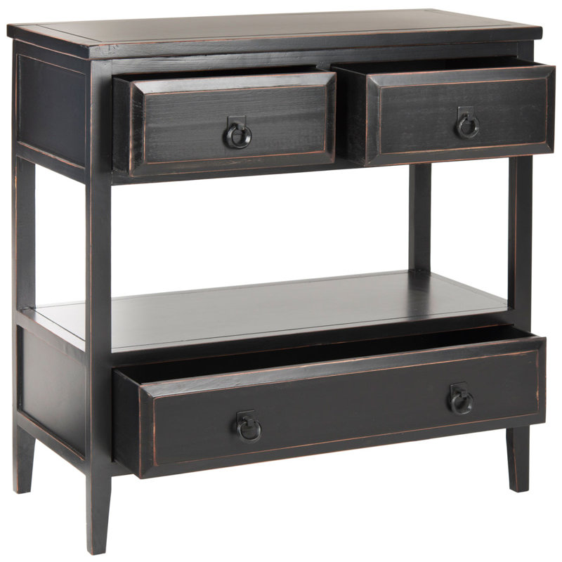 Riggle 32'' Console Table, Black