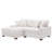 83.5"W 2 - Piece Modern Upholstered Modular Sectional Sofa with Solid Wood Leg-101280233