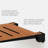 SlimLine Folding Shower Bench Seat