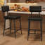 Counter Stool with Metal Frame-12016203